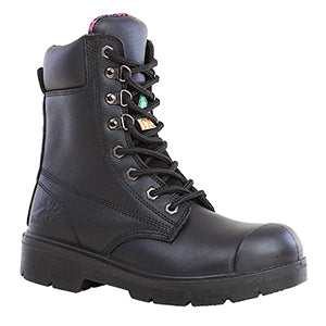 Anne 8" Black Work Boot